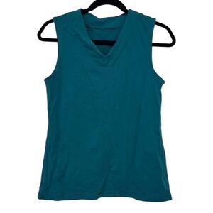 Lululemon Teal Sleeveless Tennis Tank Top